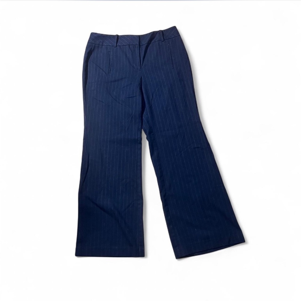 LOFT Navy Striped pants